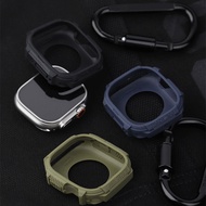 TPU Cover for Apple Watch Case 40mm 41mm 45mm 44mm 45mm 49mm Screen Protector Accessories for Apple Watch Band