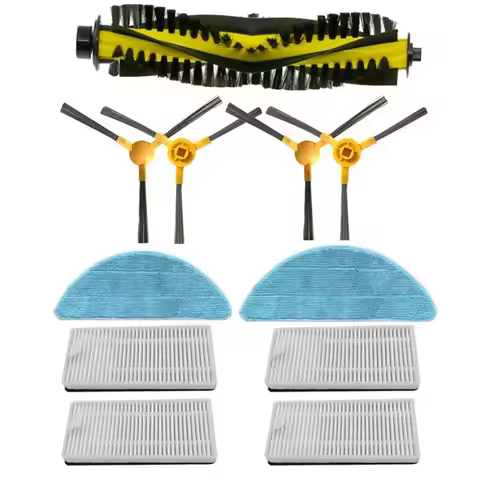 Hepa Filter Mop Cloth Spare Parts Accessories For Mamibot Exvac660 / 650 Platinum Robot Vacuum Clean