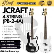 JCraft 4 String Precision Bass Guitar with Active Pick Up (PB-2-4A / PB24A )