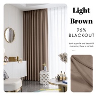 RENEOS 99% Blackout Curtain 270cm Height Langsir 270cm Labuh Langsir Sliding Door Curtain Langsir Bl
