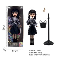 Cross-Border Toys 33cm Adams Wednesday Doll Korean Trendy Girl Group Doll Doll W7D0