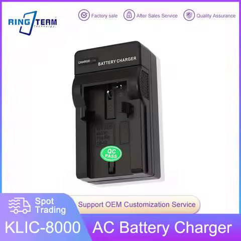 KLIC-8000 DB-50 DB50 Battery Charger for Kodak Zx1 ZxD Z612 Z712 Z812 Z1012 Z1015 Z1085 IS Ricoh Cap