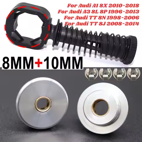 8MM 10MM Aluminum Alloy Metal Upgrade Manual Gear Shift Cable End Rod Linkage Gearbox Shifter For Au