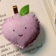 GANTUNGAN Funny Flannel Keychain - Peach Flannel Keychain - Funny & Adorable for Your Loyal Friends!