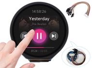 1.28inch Touch Round LCD Module with Touch Panel, 240×240 IPS Capacitive Display Screen, 65K RGB Col