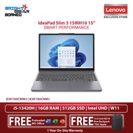 LENOVO IdeaPad Slim 3 15IRH10 83K100CMMJ | 83K100CNMJ Laptop - 15.6"/I5-13420H/16GB/512GB SSD/Window
