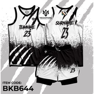 Men's Custom Basketball Jersey Full Sublimation Premium Quality Short Sleeve Design - Teamwear