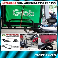 (YAMAHA SRL Lagenda 115Z Fi/Lagenda 110) RAPIDO Adjustable Rack/Monorack VRack/Delivery Box Rack