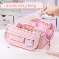 AELEGANT Pencil Bag, Cosmetic Pouch Large Capacity Pencil Cases, INS Waterproof Minimalism Pencil Holder School Office