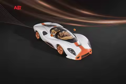 Mirage Luxury Limited Edition 1:64 P72 Alloy Car Model, Handcrafted Gift Box Packaging,100% reproduc