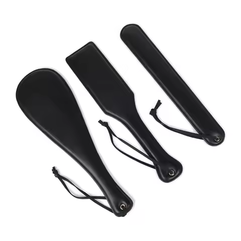 Heart Shaped Spanking Paddle Soft PU Leather BDSM Bondage Whip For Couples Kinky SM Play Toys