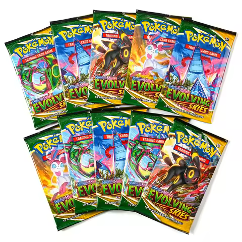 Pokemon Sword & Shield Evolving Skies Booster Box - 36 Pack Trade Card Game Ready to Ship