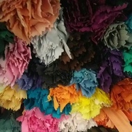 Zip Biasa - zip kain 7" @ 8" inci