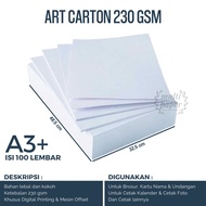 A3 Plus 230 gsm Art Carton Paper, 100 sheets A3 Plus Art Carton Paper/