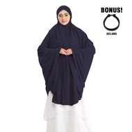 [FREE GIFT] Raindoz x Andriani - MSR 013 Jilbab Bergo Jumbo Menutup Dada Kerudung Hijab Jumbo