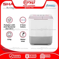 PROMO Mesin Cuci Sharp 8kg ES-T90MW / 90MW