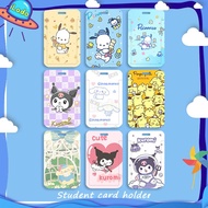 ✨ iLado ✨ Card holder lanyard Kuromi/Pochacco name tag holder name card tag cute office card anime lanyard School card holder with lanyard birthday gift tag coin card holder mrt stationery holder id lanyard lanyard strap for card