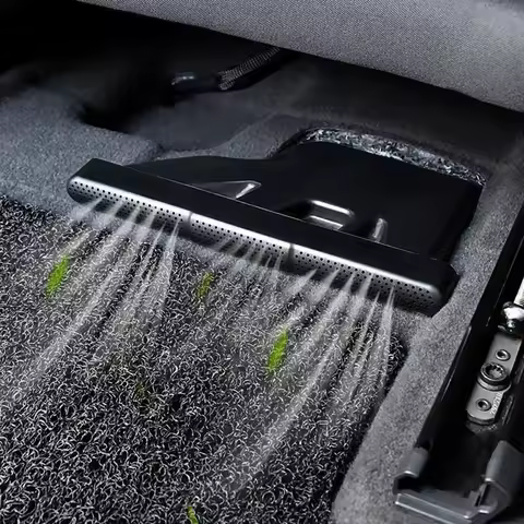 2Pcs Car Seat Bottom AC Air Duct Vent Anti-blocking Protective Cover Kit For VW Volkswagen ID.4 ID4 