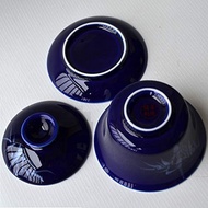 Gaiwan 5oz150ml Blue White Porcelain teacup Sancai Tea Cup Set