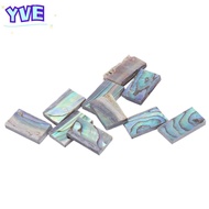 YVE ​10Pcs Abalone Shell Inlay​, ​Guitar Fretboard Decoratio ​Sheet Form ​Guitar Inlay Material​, Ab