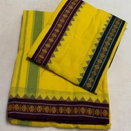 8x4 Royal Weave Border Yellow Veshti