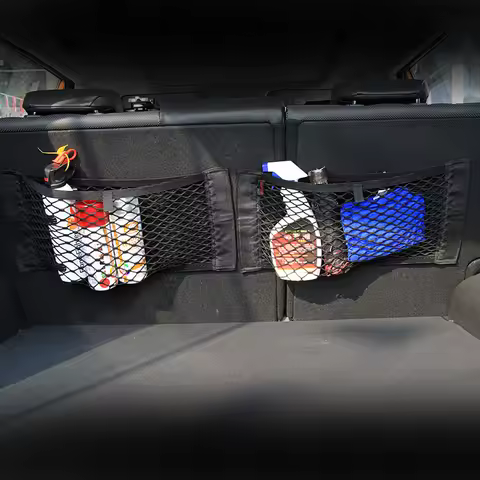 Car sticker Trunk Box Storage Bag Net Bag For audi Accessories a4 a5 a6 b5 b6 b7 q3 q5 q7 rs quattro