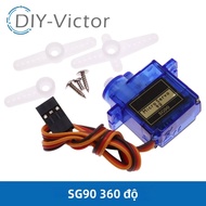 SG90 MG90S Hộp Số Kim Loại Servo Cho Mô Hình Máy Bay Trực Thăng Thuyền Arduino Đồ Chơi Máy Bay Cánh 