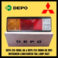 DEPO-214-1906L-HA & DEPO-214-1906R-HA 1991 MITSUBISHI L300/CANTER TAIL LAMP ASSY