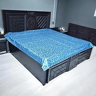 CASA-NEST Waterproof PVC Sheet Double Bed Mattress Protector (72 inch Width x 78 inch Length), Colou