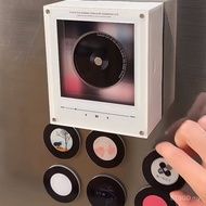Kpop NFC Spinning Record Fridge Magnet - Auto Music Acrylic Light EXO BTS Seventeen Custom Gift