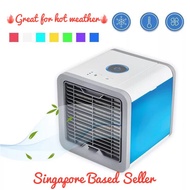 Mini Portable Air Cooler Aircon Fan with Purifier Humidifier