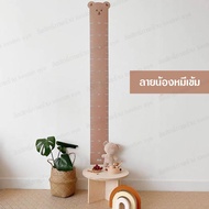 ที่วัดส่วนสูง Wall-mounted height measurer ที่วัดส่วนสูงแบบติดผนัง ที่วัดส่วนสูงเด็กแบบติดผนัง ทารก 