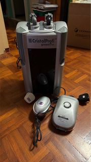 CristalProfi greenline Aquarium Filter + Air Pumps