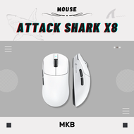 Attack Shark X8 Series Lightweight Programmable 8KHz Polling Rate Wireless Gaming Mouse PAW3950ULTRA