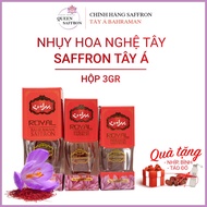 Saffron Tay Asia pistil 3gr large, long, red fiber - Genuine Bahraman, imported Royal Iran Official Channel