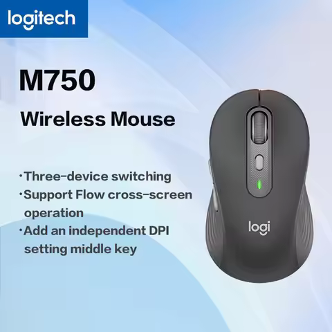 Logitech Signature Plus M750 Wireless office mouse intelligent scroll wheel multi-platform compatibl