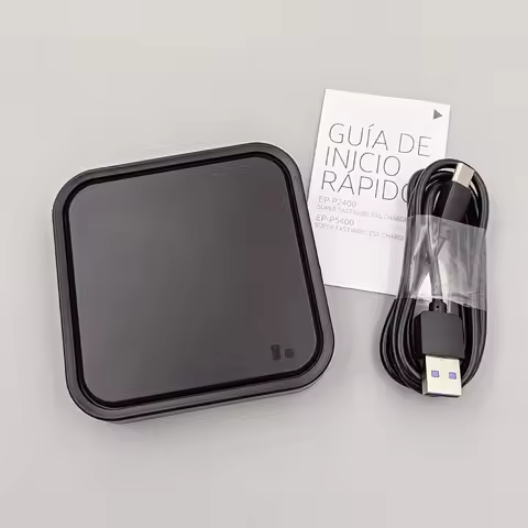 EP-P2400 For Samsung 15W Qi Wireless Charger Fast Charge Pad For Galaxy S25 S24 S23 S22 S21 S20 Ultr