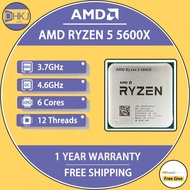 NEW AMD Ryzen 5 5600X R5 5600X CPU Processor Desktop Gamer Processor 3.7 GHz 6-Core 12-Thread 7NM 10