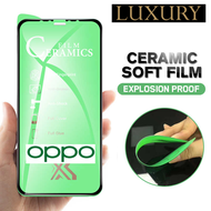 OPPO F11 PRO F9 F7 F5 F11 A1K A3S A12E A12 A7 A5S A31 A5 A9 2020 Ceramic CLEAR Soft Protective Film Screen Protector