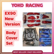 Body Cover Set Color Colour Part Parts Coverset Black Blue Red 9 Pcs / Set Demak EX90 New EX 90 New 