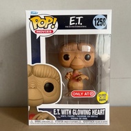 [Ready Stock] FUNKO POP 1258#A10 ET Alien ET WITH GLOWING HEART Luminous Limited Packaging Box Defec