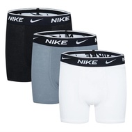 NIKE Nike Boys Logo Cotton Boxer Briefs (Pack of 3)