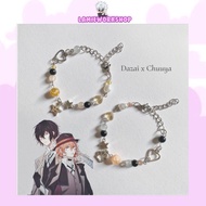 Dazai x Chuuya couple bracelet | Dazai and Chuuya Matching Bracelets