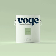 Voqe สีน้ำอะครีลิคแท้ 100% เฉดสีสังขยาใบเตย สีทาบ้าน ทาอาคารเกรดพรีเมี่ยม เนื้อสีเยอะ