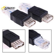 [BBNZDD] 1Pc Ethernet RJ45 male to USB female connector converter adapter BVAH