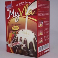 Ready Stock Nutrijell My Vla Vanila Fla Puding Per Kotak (6Sachet) Original