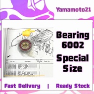 Bearing Comp 6002 Special Size ( 6002UU ) 91005-KVB-900 - Icon Clutch Cover - Vario 150 Vario150 Air