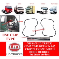 NISSAN UD TRUCK CD45 CD48 GE13 CKB520 PKD211 PKD214 DOOR RUBBER (USE CLIP TYPE)