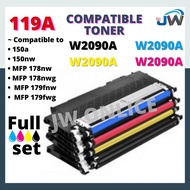 Toner Compatible HP 119A W2090A W2091A W2092A W2093A 150a 150nw MFP 178 178nw 178nwg 179fnw 179fwg