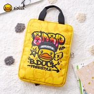 B.D uck yellow duck laptop bag light 14 inch 13 inch Macbookpro laptop sleeve; male and female hand